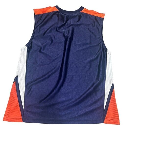 Vintage 90s Starter Team Clemson Tigers Basketball Jersey Tank Top Shirt Size XL - Picture 2 of 7